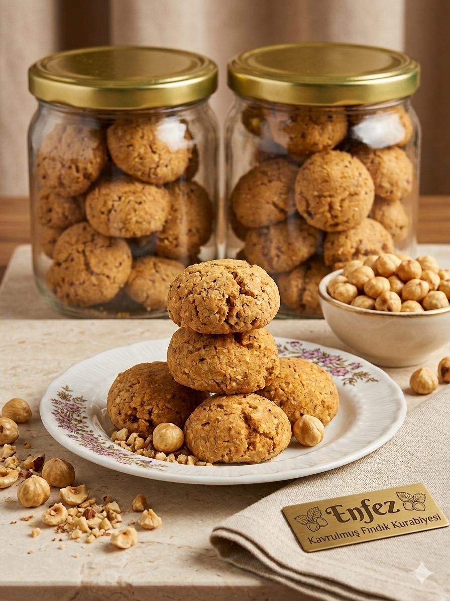 Fındık Unlu Kurabiye 120 Gr